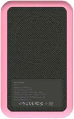 Produktbild von Power Bank mit drahtlosem Ladegerät Kreafunk Pink 5000 mAh