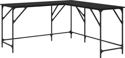 Obrázek produktu pro vidaXL Psací stůl vzhled černého dubu 149 x 149 x 75 cm