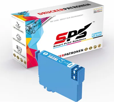 Produktbild von Kompatibel für Epson Workforce WF 2960 (503XL/C13T09R24010) Tintenpatrone Cyan
