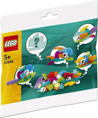 A polybag containing LEGO Creator Free Fish Builds set.