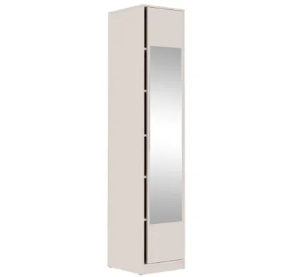 Produktbild von Marmex TRES 09 Graubeige Cashmere Modularer Kleiderschrank mit Spiegel 40x206x51