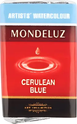 Image de KOH Aquarellfarbe Mondeluz 8g bleu céruléen