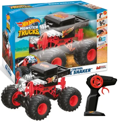Produktbild von Mondo Radio Control Hot Wheels Monster Truck, Farbe Rojo/ (63648) MONDO