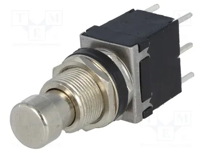 Immagine prodotto di 2 interruttori a pulsante ON-ON, modello PS24202P, marca Stard, posizione: 2, 1A/250VAC