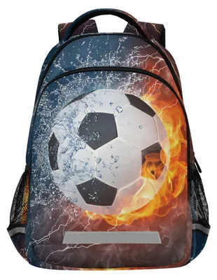 Productafbeelding van Omgoods - Schoolrugzak voor Kinderen met Voetbalontwerp