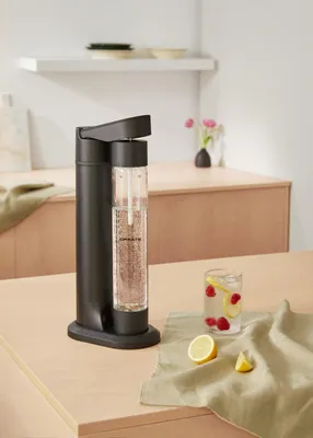Produktbild von CREATE Sodamaker Studio, Polyethylenterephthalat, Schwarz, 124,5 mm, 200 mm, 430 mm, 1 l