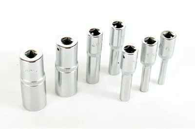 Immagine prodotto di SALTUS Set di chiavi a bussola da 1/4" 3-14 mm a doppio esagono 7 pezzi lunghi