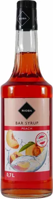 Produktbild von Rioba Peach (Pfirsich) Syrup