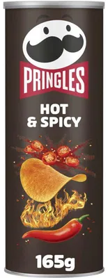 Image de Chips Pringles Hot & Spicy, 165g, snack croustillant, boîte pratique