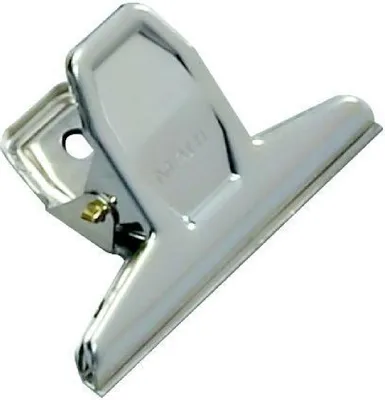 Immagine prodotto di Morsetto per lettere Maulpro larghezza 75 mm nichel confezione da 10 pezzi