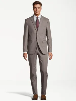Produktbild von SteffenKlein Herren Anzug IBO-1377 taupe melange 54
