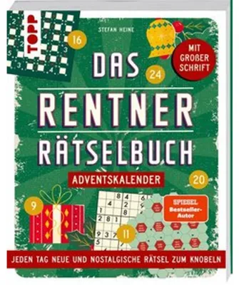 Produktbild von Das Rentner-Rätselbuch - Adventskalender