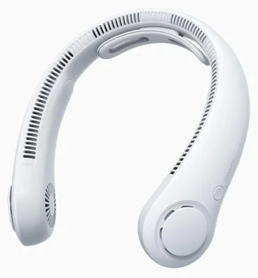 Produktbild von JisuLife Life4, Grau, Genickventilator, 5000 mAh, 203,2 mm, 203,2 mm, 76,2 mm