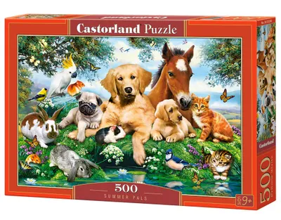 Produktbild von CASTORLAND Puzzle Sommerfreunde 500 Teile