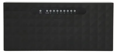 Image de Commutateur réseau Gigabit 1000 Mbps à 8 ports, adaptatif, adaptateur Ethernet pour le bureau et la maison