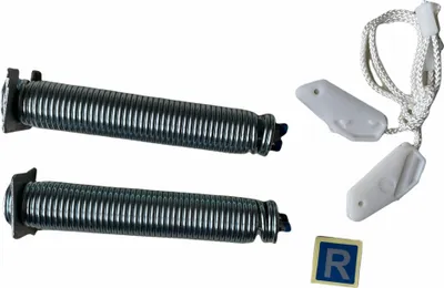 Produktbild von Reparatursatz Türscharnierfeder + Seilzug BLAU Spülmaschine, Geschirrspüler kompatibel zu Bosch Siemens 754867