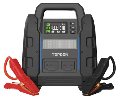 Produktbild von TOPDON startér a tester autobaterie V4500Plus/32000mAh(120Wh)/max. výstupní proud 4500A//IP65