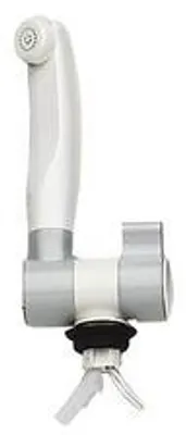 Produktbild von London Wasserhahn Mischer mit abklappbarem Auslauf, 87x57x40 mm, Einbauhöhe unter 40 mm