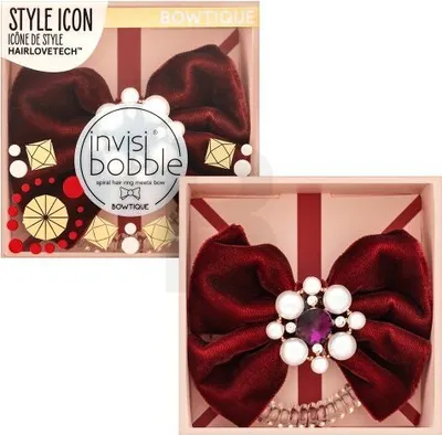 Produktbild von InvisiBobble Bowtique British Royal Take a Bow Haargummi