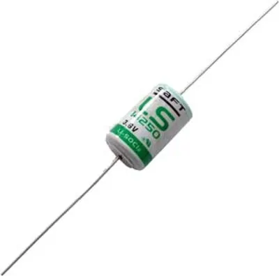 Produktbild von Lithium Batterie Saft LS14250 1/2AA 3,6Volt mit axialem Lötdraht