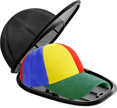 Produktbild von Cap Waschmaschine, für Baseball Caps, mit Wäschenetz und Cap-Rahmen, behält Form beim Waschen