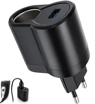 AC/DC-Netzadapter 20V auf 12V Zigarettenanzünder-Stecker