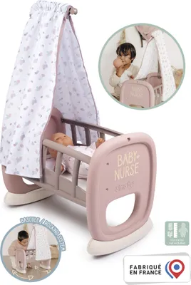 Produktbild von Smoby Baby Nurse Puppenwiege mit Himmel