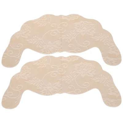 Produktbild von Einweg Nippel Cover - Selbstklebende, unsichtbare U-förmige Spitzen-BH-Pads,1 Paar in Khaki (B) für Frauen–Ideal für Unterwäsche und besondere Anlässe