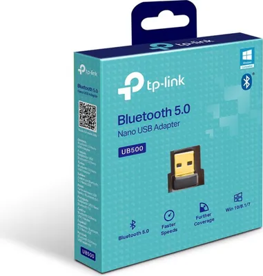 Produktbild von TP-Link Bluetooth 5.0 Nano USB Adapter, Kabellos, USB Typ-A, Bluetooth, Schwarz