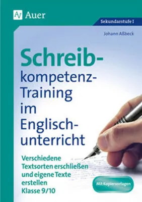 Produktbild von Schreibkompetenz-Training in Englisch 9/10