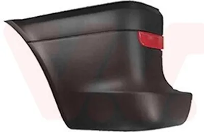 Produktbild von VAN WEZEL Stoßstange Stoßfänger Hinten Links passend für MERCEDES-BENZ VIANO (W639) Dunkelgrau 3080531