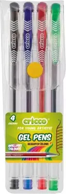 Image de CRICCO stylos gel 4 couleurs