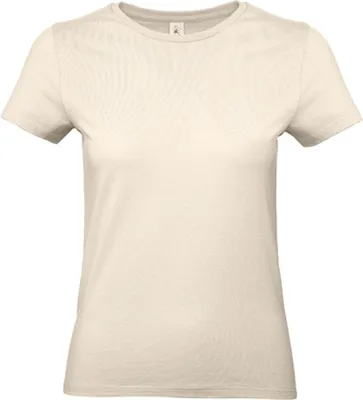 Produktbild von B&C TW04T | Damen T-Shirt / 100 E190 - Farbe: Natural - Größe: XS