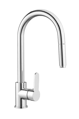 Produktbild von BADLAND Küchenarmatur Wasserhahn ELIA Küchenmischer für Küche in Silber