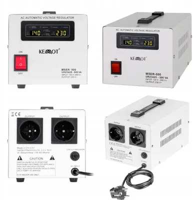 Immagine prodotto di Servomotore stabilizzatore di tensione 230V 500VA Kemot
