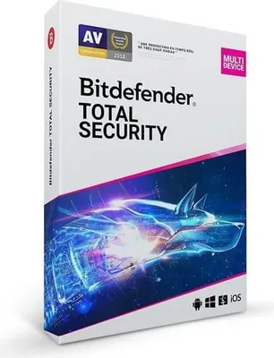 Immagine prodotto di Bitdefender Total Security 2022, 10 dispositivi, 2 anni, protezione per Windows, macOS, iOS, Android
