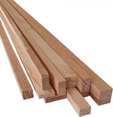 Obrázek produktu pro Masivní dřevěné latě – dubové desky – pro stavbu a dekoraci – broušené bez suků – délka 2 metry – přírodní barva dřeva