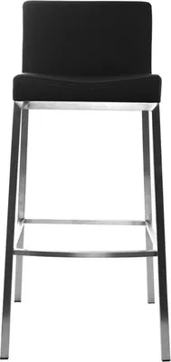 Produktbild von Miliboo - Design-Hocker 66 cm Schwarz 2er-Set EPSILON