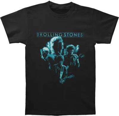 Produktbild von The Rolling Stones - T-Shirt für Herren/Damen Uni RO636 (S) (Schwarz)