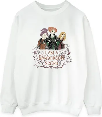 Produktbild von Disney - "Hocus Pocus Sanderson Sister" Sweatshirt für Damen BI15573 (XL) (Weiß)