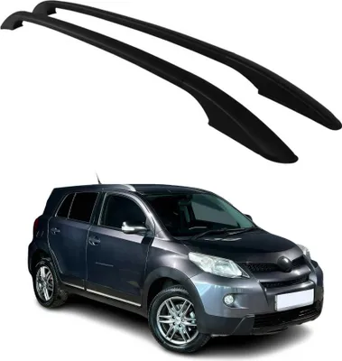 Image de Barres de toit longitudinales pour Toyota Urban Cruiser 2009-2014 en Alu noir