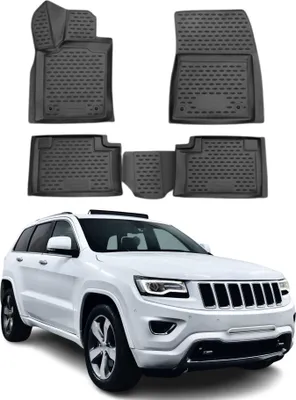 Image de 2013-2015 Jeep Grand Cherokee OMAC Tapis en caoutchouc TPE noir 4x