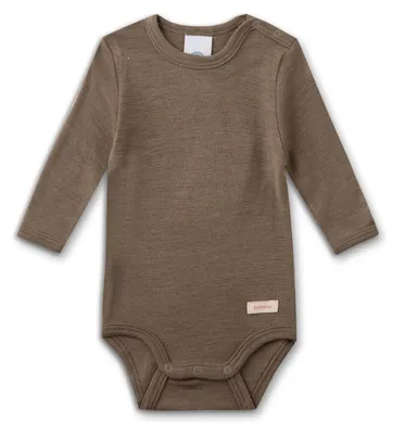 Produktbild von Body langarm Beige aus Wolle & Seide