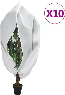 Obrázek produktu pro Ochranné návleky na rostliny na zip 10 ks 70 g/m² 1 x 1,55 m
