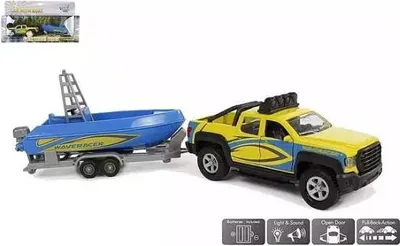 Zdjęcie produktu dla HKG Auto z ³odzi¹ 29cm œw/dŸw 510217