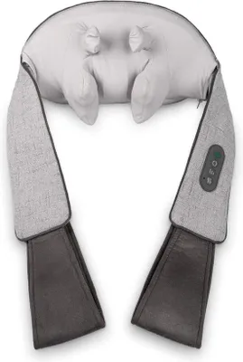 Image de Appareil de massage Shiatsu pour le cou, avec fonction de chauffage - 3 vitesses - 2 types de massage