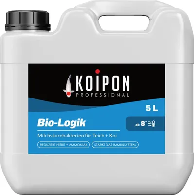 Produktbild von KOIPON -Logik 5L Milchsäurebakterien zur Teichpflege & Algenstopp