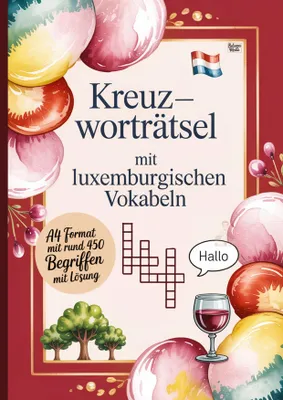 Produktbild von Kreuzworträtsel mit luxemburgischen Vokabeln