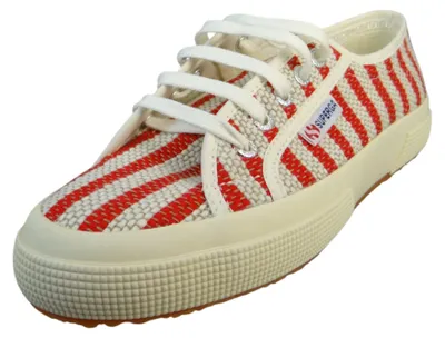 Produktbild von Superga Damen High Sneaker 2750 Baumwolle Stripes S5138VW Mehrfarbig