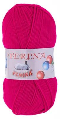 100g Terina Strickgarn Häkelgarn Wolle Acrylwolle pflegeleicht Farbwahl pink